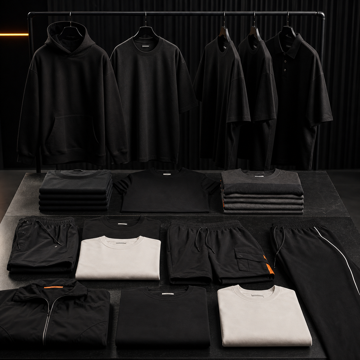 BLAXE production garment categories
